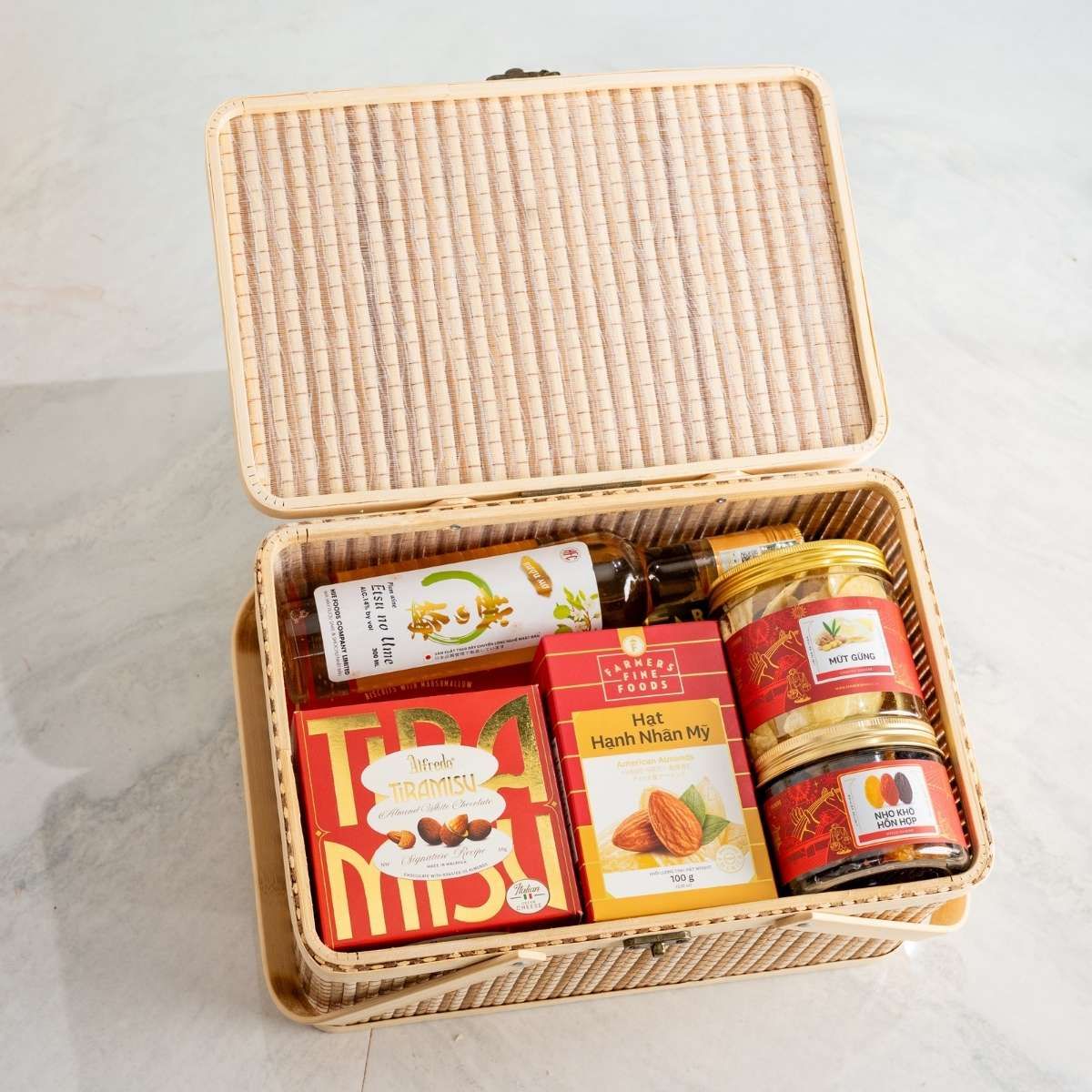  Giỏ Quà Tết Bamboo Harmony R.07 (GIAO HÀNG TOÀN QUỐC) 