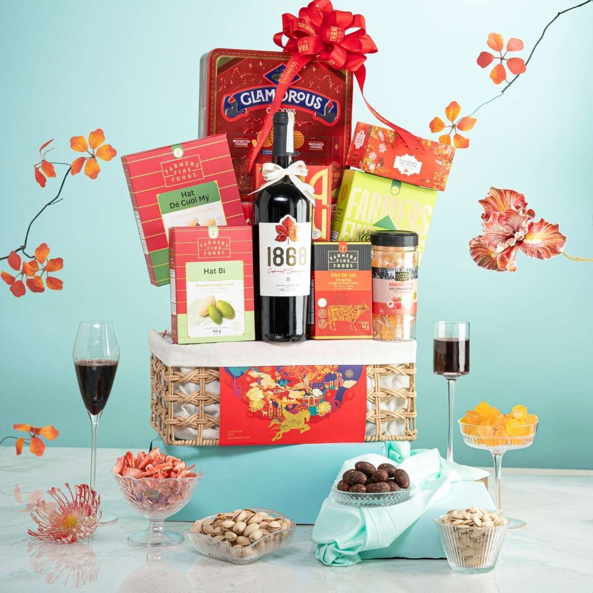  Giỏ Quà Tết Bamboo Harmony R.11 (CHỈ GIAO TP.HCM) 