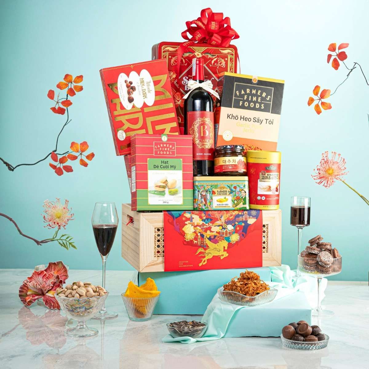  Giỏ Quà Tết Bamboo Harmony R.16 (CHỈ GIAO TP.HCM) 