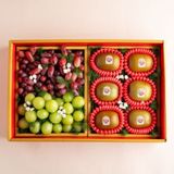  Hộp Quà Kiwi Đỏ Và Nho Các Loại Tone Đỏ Tiêu Chuẩn - GIAO NỘI THÀNH TPHCM 