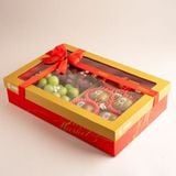  Hộp Quà Kiwi Đỏ Và Nho Các Loại Tone Đỏ Tiêu Chuẩn - GIAO NỘI THÀNH TPHCM 