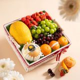  Giỏ Đan Trái Cây Các Loại Tone Trắng Tinh Tế - GIAO NỘI THÀNH TPHCM 