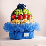  Giỏ Quà Trái Cây Hỗn Hợp Tone Xanh Dương Tiêu Chuẩn  - GIAO NỘI THÀNH TPHCM 