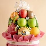  Giỏ Trái Cây Tươi Hỗn Hợp Tone Hồng Tiêu Chuẩn - GIAO NỘI THÀNH TPHCM 