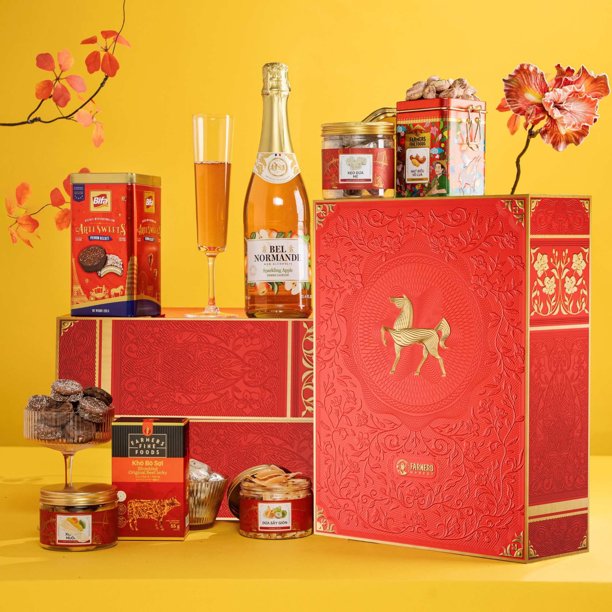  Hộp Quà Tết Golden Stride 01 (GIAO HÀNG TOÀN QUỐC) 