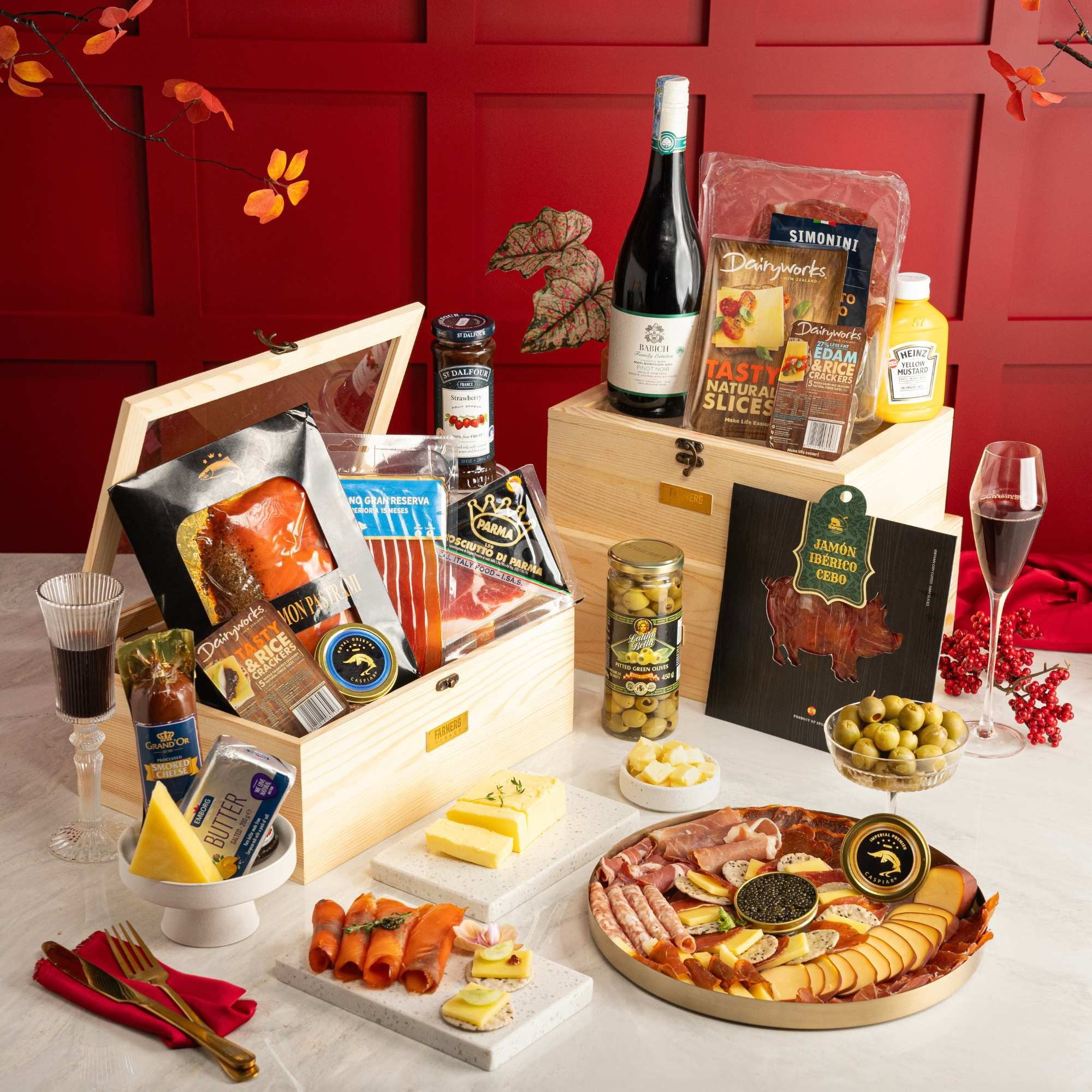  Hộp Quà Tết Gourmet Delights R.05 (GIAO HÀNG TOÀN QUỐC) 