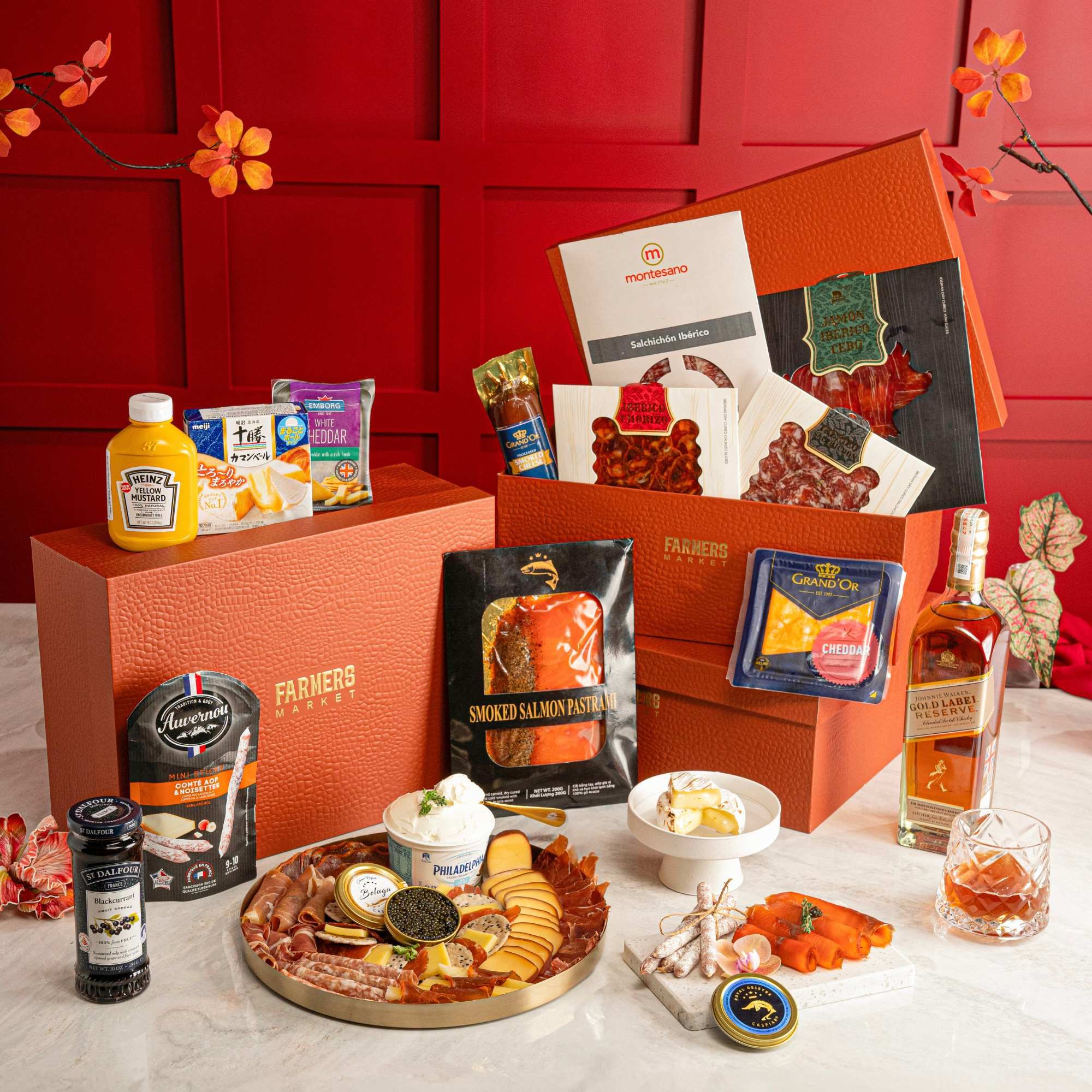  Hộp Quà Tết Gourmet Delights 08 (GIAO HÀNG TOÀN QUỐC) 