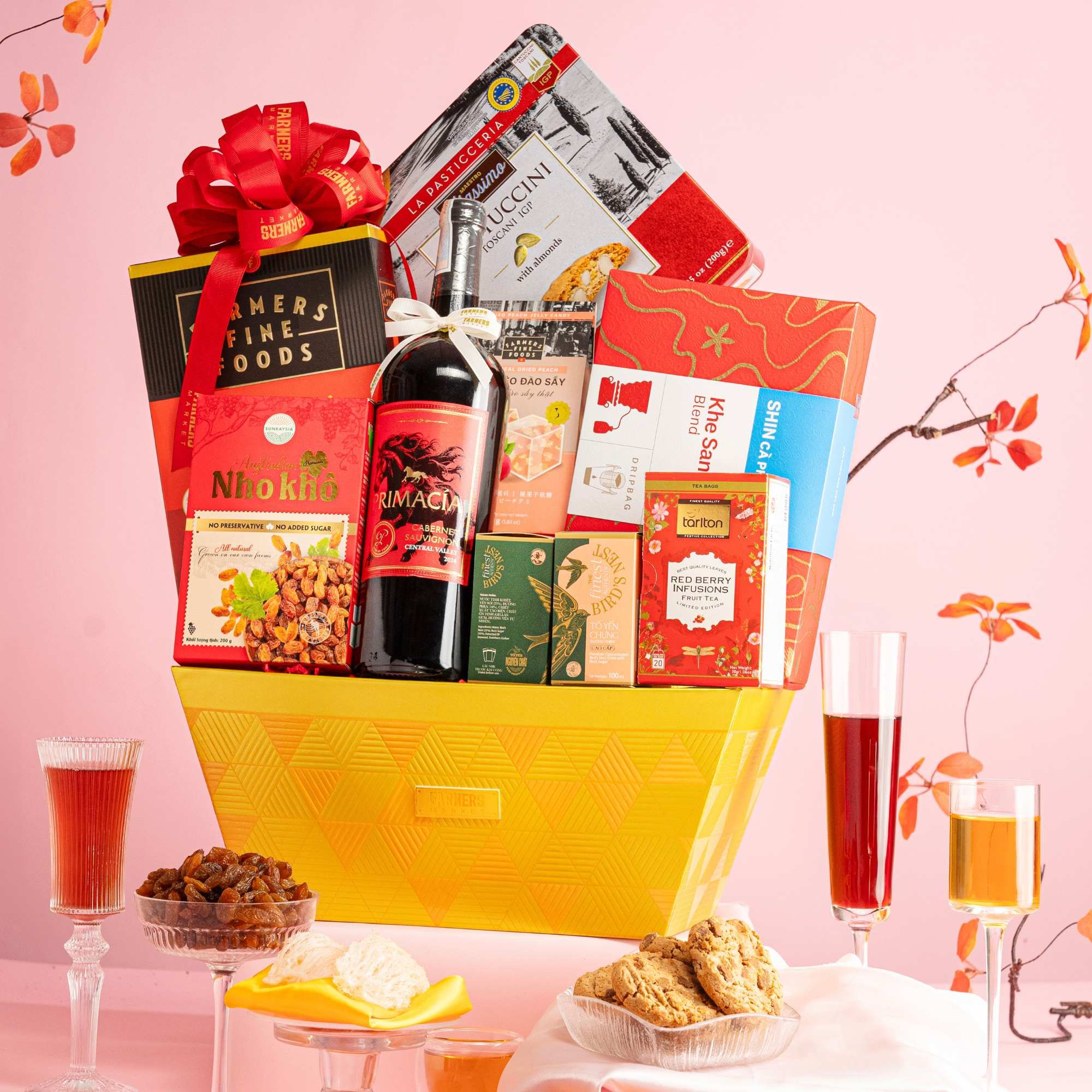  Giỏ Quà Tết Grand Basket R.08 (CHỈ GIAO TP.HCM) 