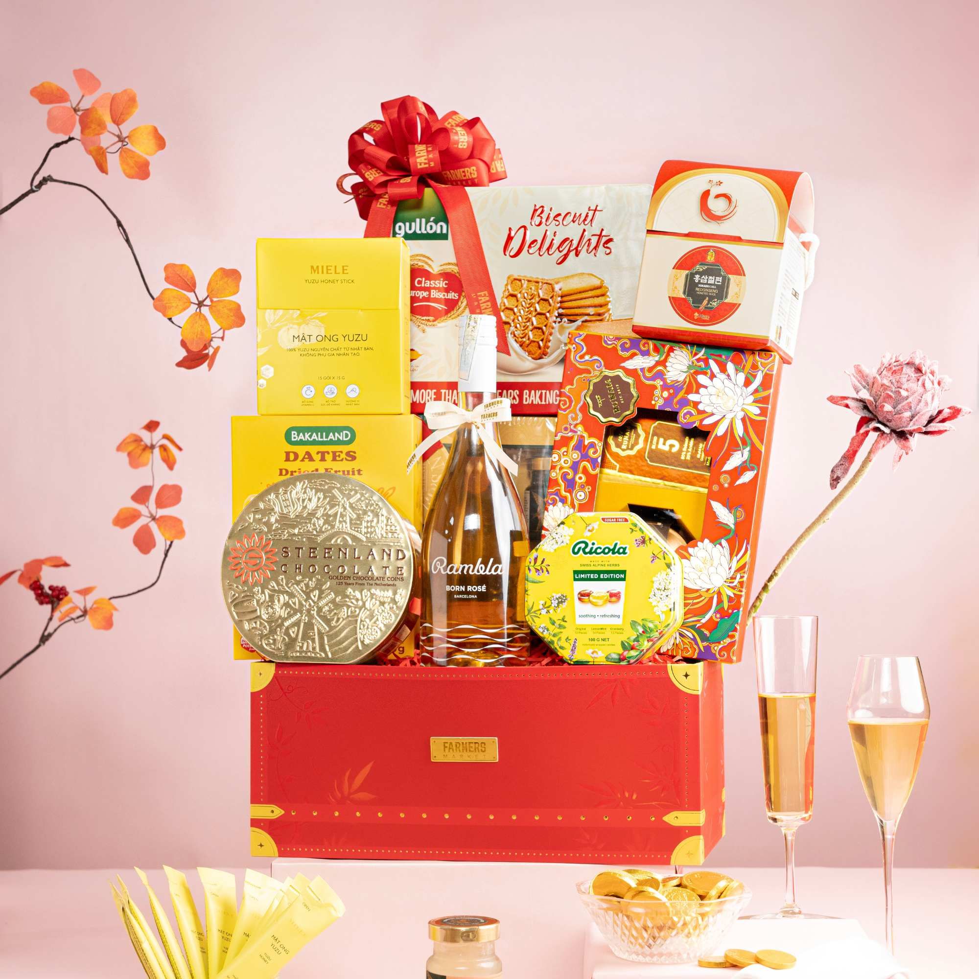  Giỏ Quà Tết Grand Basket 12 (CHỈ GIAO TP.HCM) 