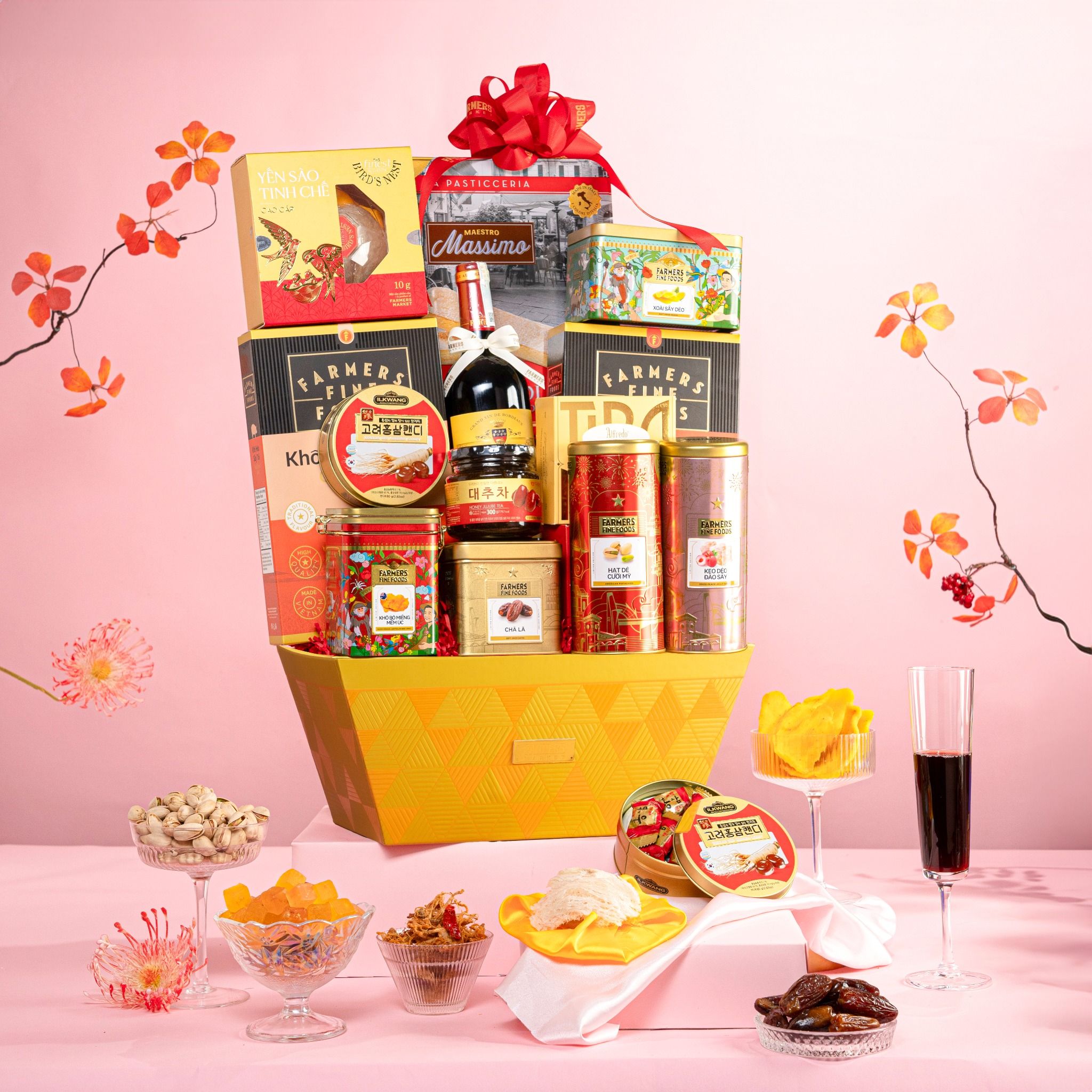  Giỏ Quà Tết Grand Basket R.10 (CHỈ GIAO TP.HCM) 