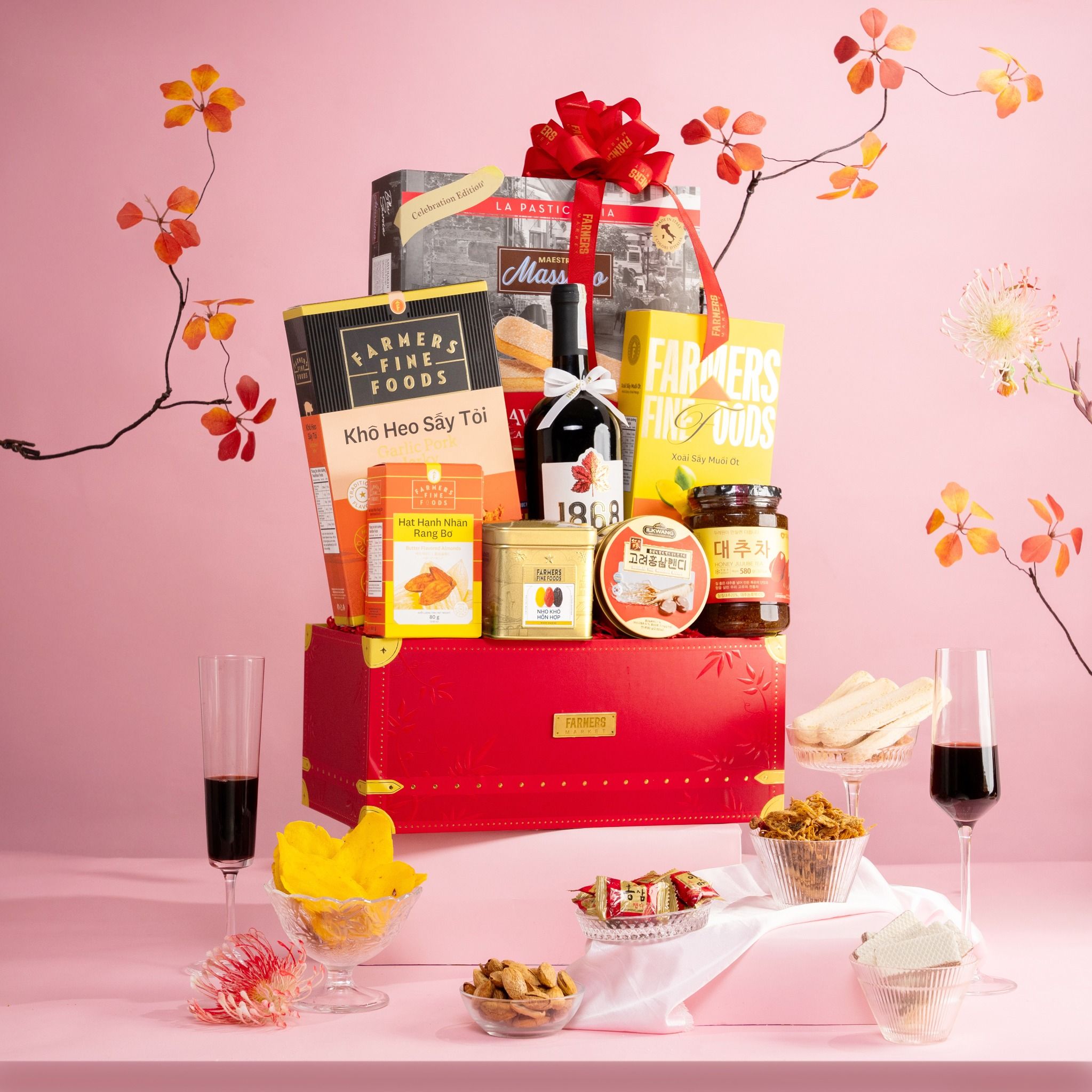  Giỏ Quà Tết Grand Basket R.14 (CHỈ GIAO TP.HCM) 