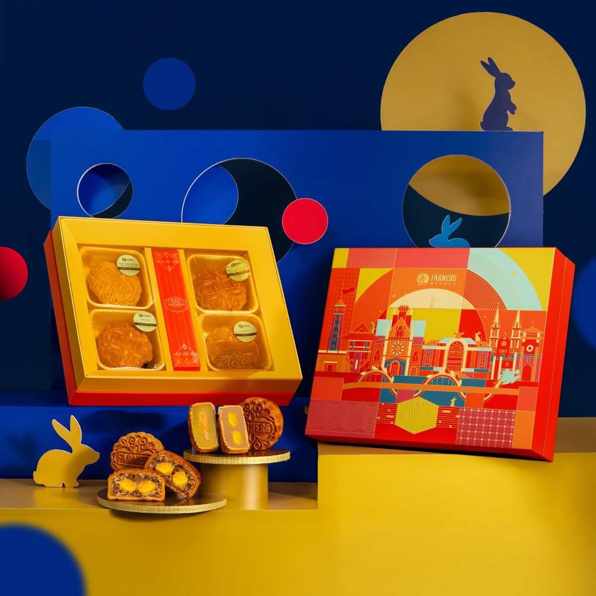  HỘP BÁNH TRUNG THU MOONLIT METROPOLE 2503 - GIAO HÀNG TOÀN QUỐC 