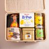 Hộp quà bánh cookie - socola và trái cây sấy tiêu chuẩn