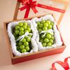 Hộp Quà Nho Mẫu Đơn Hàn Quốc Tone Đỏ - GIAO NỘI THÀNH TPHCM