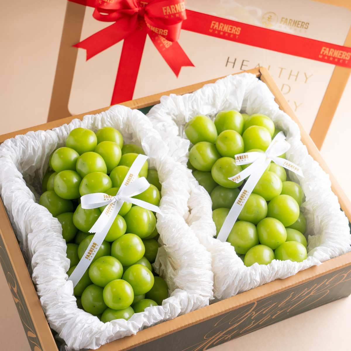  Hộp Quà Nho Mẫu Đơn Hàn Quốc Tone Xanh Lá - GIAO NỘI THÀNH TPHCM 