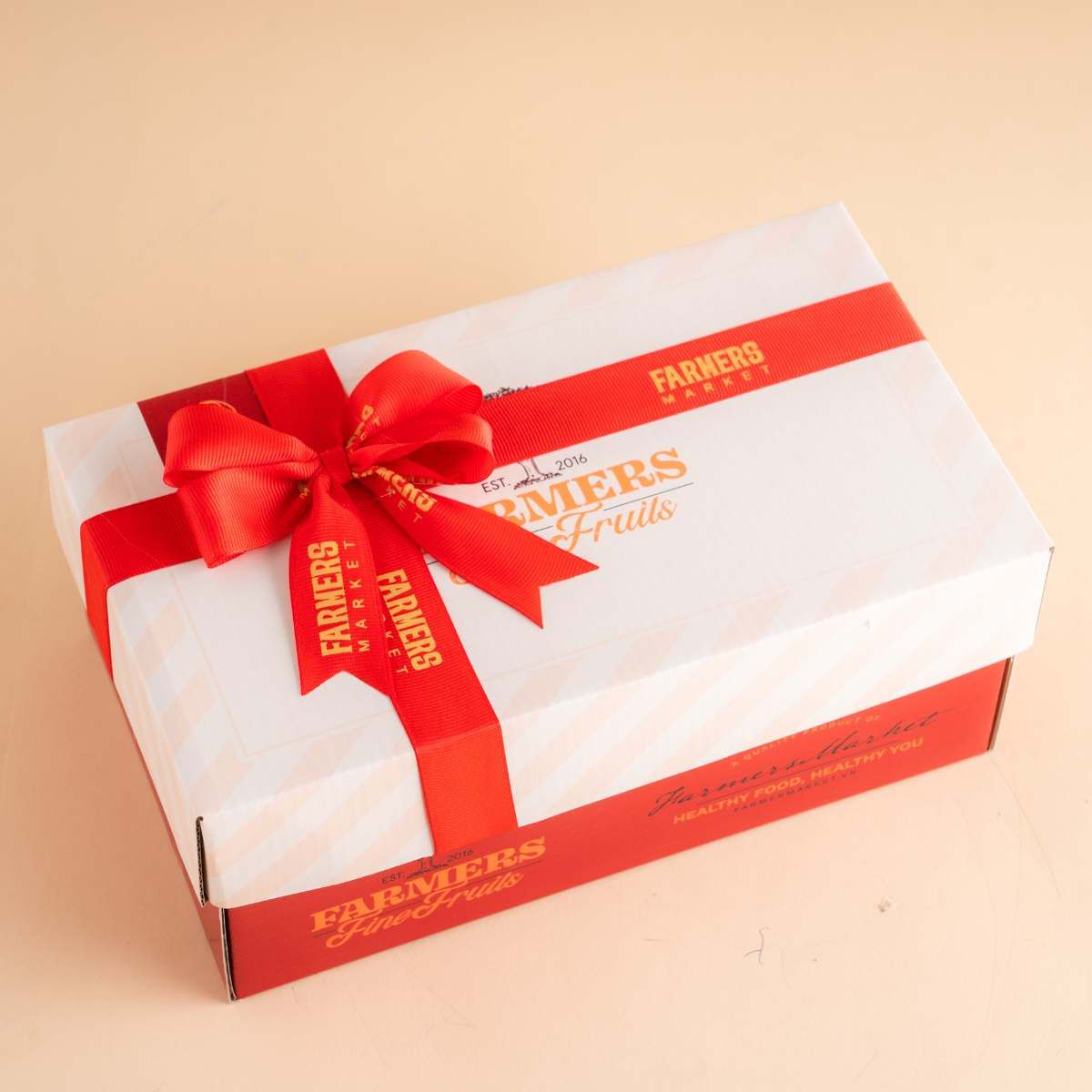  Hộp Quà Trái Cây Tone Đỏ Cơ Bản - GIAO NỘI THÀNH TPHCM 