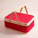  Hộp Quà Yến Chưng - Kẹo Sâm Và Hạt Các Loại Tone Đỏ Tinh Tế - GIAO NỘI THÀNH TPHCM 
