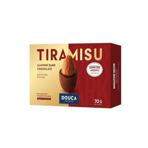  Socola hỗn hợp đen sữa trắng hạnh nhân tiramisu cheese 70 g (hộp giấy) 