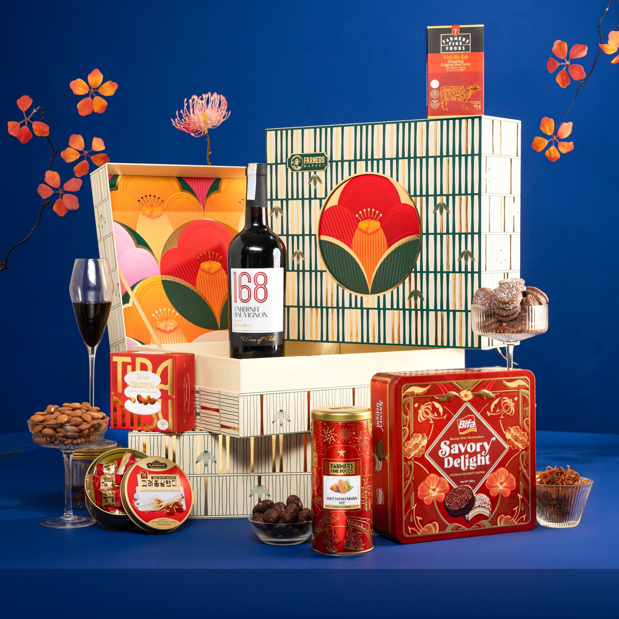  Hộp Quà Tết Japan Red Camellia R.01 