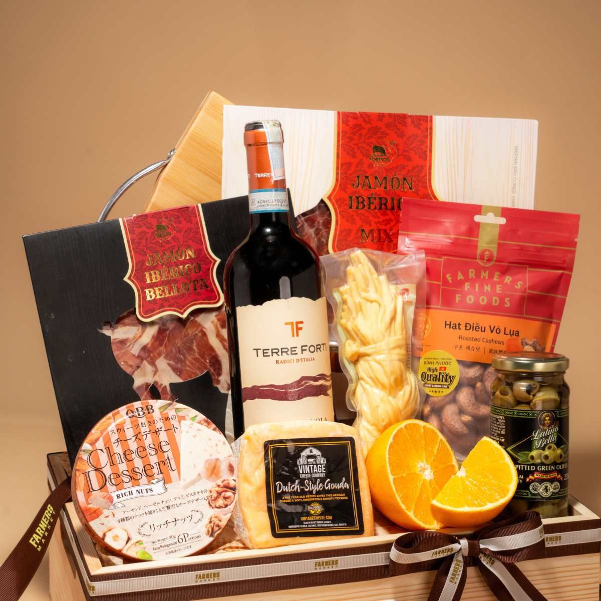  Khay Thịt Nguội, Rượu Vang & Phô Mai Sang Trọng - GIAO NỘI THÀNH TPHCM 