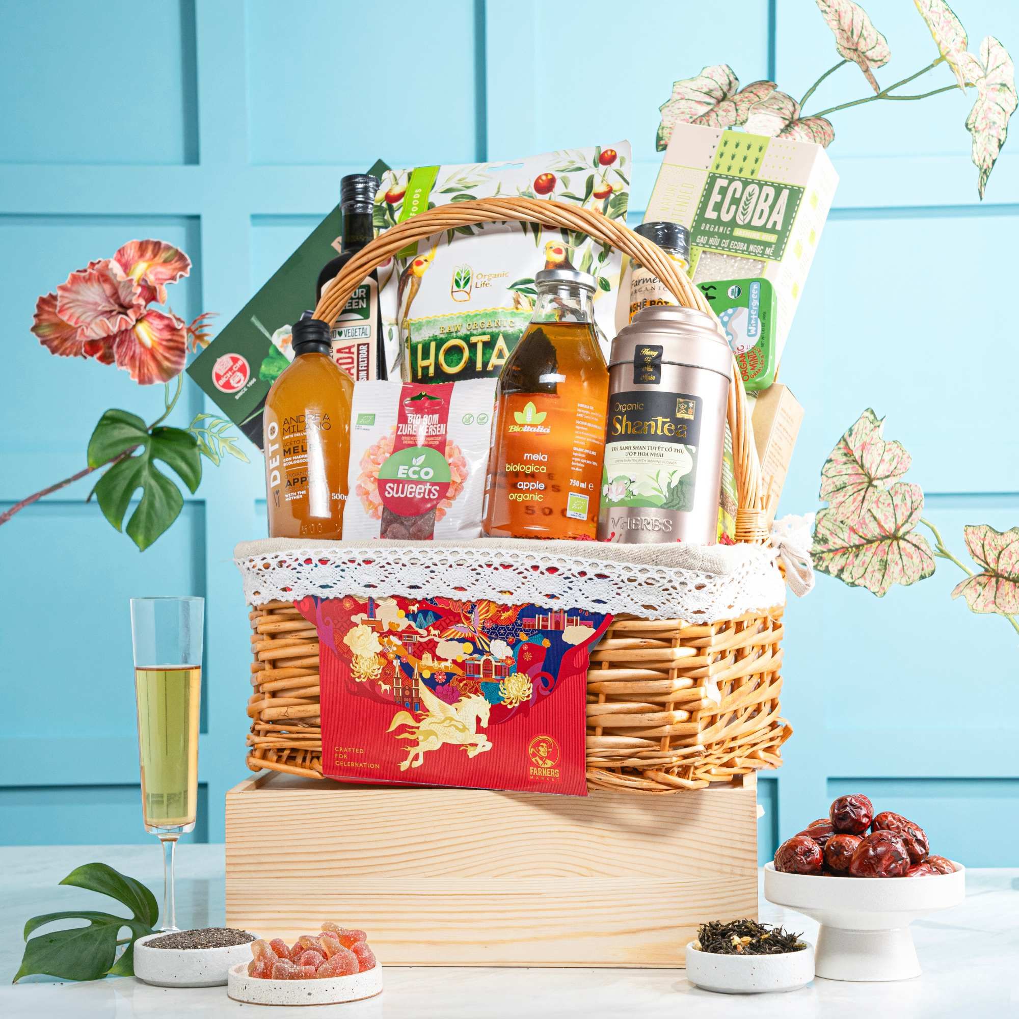  Giỏ Quà Tết Organic R.03 (GIAO HÀNG TOÀN QUỐC) 