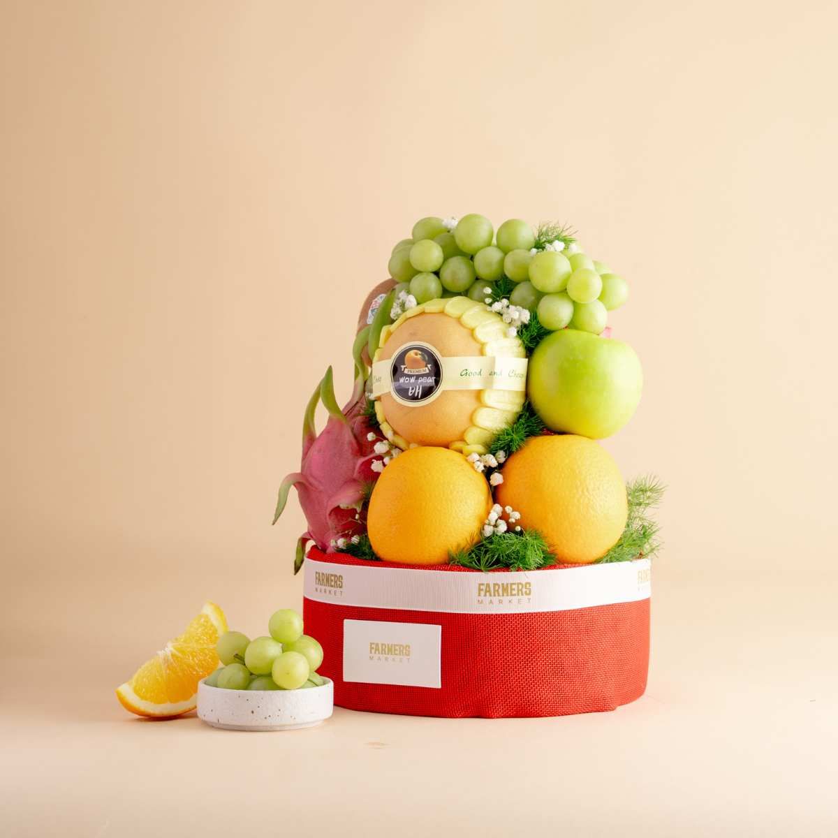  Tháp Trái Cây Các Loại Tone Đỏ Cơ Bản - GIAO NỘI THÀNH TPHCM 