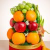 Tháp Trái Cây Các Loại Tone Đỏ Tiêu Chuẩn