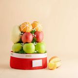  Tháp Trái Cây Tươi Tone Đỏ Cơ Bản - GIAO NỘI THÀNH TPHCM 