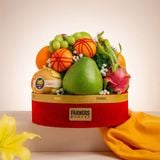  Tháp Trái Cây Tươi Tone Đỏ Tiêu Chuẩn - GIAO NỘI THÀNH TPHCM 