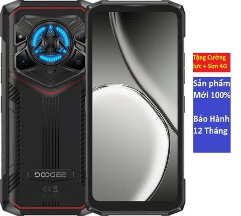 Điện thoại DOOGEE Blade20 Play 5G – Dimensity 7050 | 32GB RAM + 256GB ROM | Loa 125dB | Pin 10300mAh