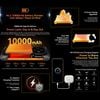 Điện thoại Blackview FORT 1 có 3 Khe SIM | 18GB(6+12)+256GB| Pin 10000mAh, NFC, Chống nước chống va đập
