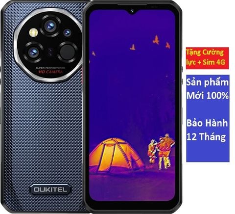 Điện thoại OUKITEL WP55 Ultra  5G chính hãng mới nguyên seal |  Pin 11000mAh Siêu phẩm cam tầm nhiệt 2025 -