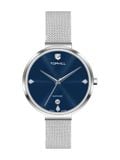 ĐỒNG HỒ TOPHILL TS028L.S1352 Nữ Máy quartz Kính sapphire Size 30mm 3ATM