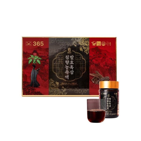 Cao Hắc Sâm Trầm Hương 6 Years Fermented Black Ginseng Agarwood Extract Hàn Quốc