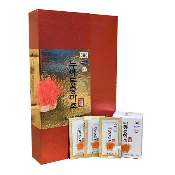 Nước Đông Trùng Hạ Thảo Nongzinsicphum Silk Worm Dong Chung Ha Cho Gold (60 gói x 30ml)