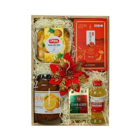 Giỏ Quà Tặng Sức Khỏe Daesan - Hạnh Phúc (Xuân 2026)