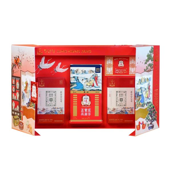 Hộp Quà Tặng Hồng Sâm Xuân 2026 Jung Kwan Jang - Thọ Phúc Khang Ninh