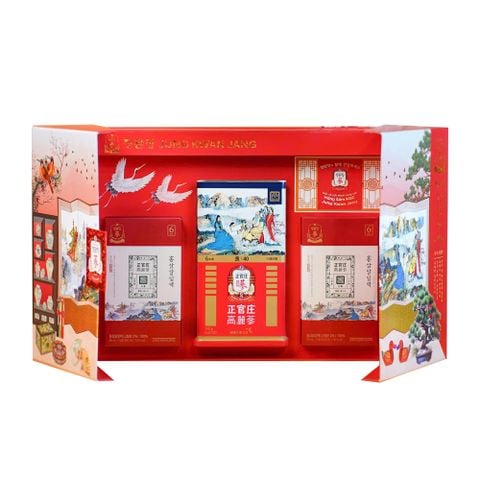 Hộp Quà Tặng Hồng Sâm Xuân 2026 Jung Kwan Jang - Thọ Phúc Khang Ninh