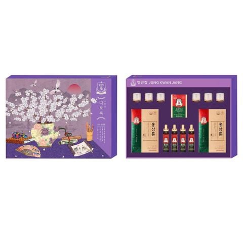 Hộp Quà Tặng Hồng Sâm Xuân 2026 Jung Kwan Jang - Giao Long Đắc Thuỷ