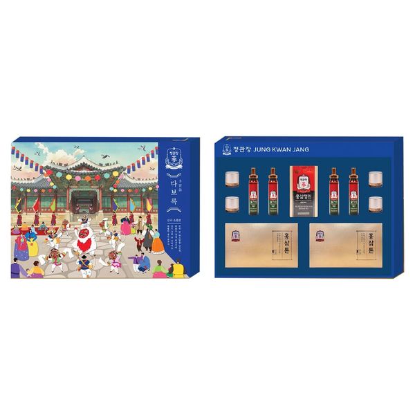 Hộp Quà Tặng Hồng Sâm Xuân 2026 Jung Kwan Jang - Phú Quý Như Ý