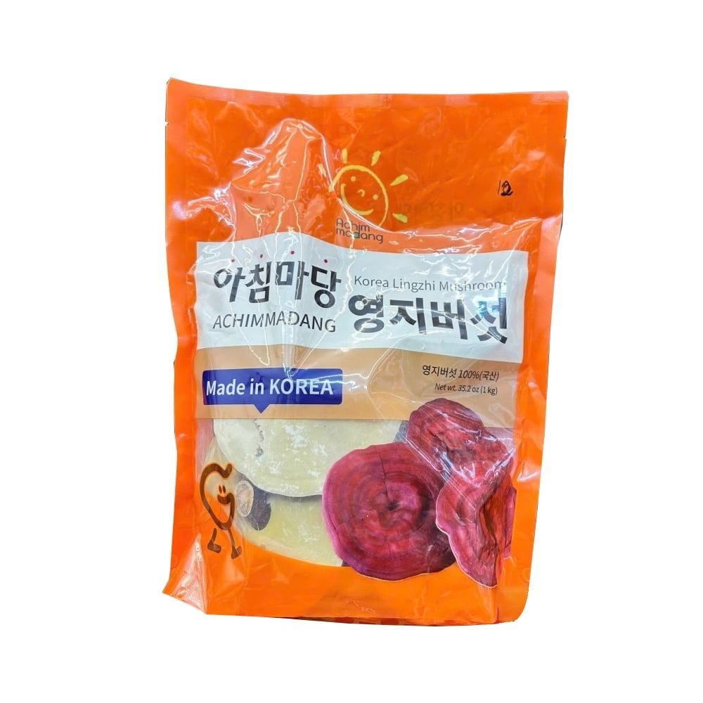 Nấm Linh Chi Đỏ Nguyên Tai Cao Cấp Achimmadang Korea Lingzhi Mushroom 1kg Hàn Quốc
