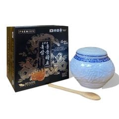 Cao Hắc Sâm Đông Trùng Hạ Thảo IRE 6 Year Korean Black Ginseng Cordyceps Militaris Premium 1kg