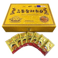 Nước Uống Tăng Cường Sức Khoẻ Đông Trùng Hạ Thảo Pocheon K-L-M Silkworm Cordyceps Drink Gold