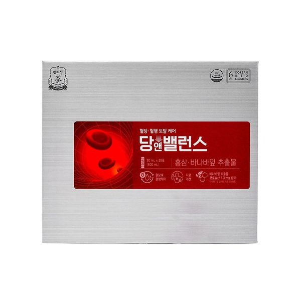Nước Hồng Sâm Dành Cho Người Tiểu Đường KGC Jung Kwan Jang Hàn Quốc (30 gói x 20ml)
