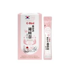 Thạch Hồng Sâm Yến Sào Daedong G-BIRD Red Ginseng & Bird’s Nest Hàn Quốc (30 gói x 20gr)