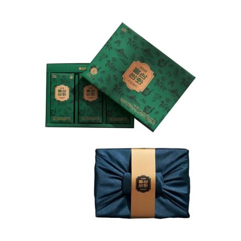 Nước Hồng Sâm Trường Sinh Đông Y Kim's Red Ginseng SsangHwa Hàn Quốc (30 gói x 10ml)
