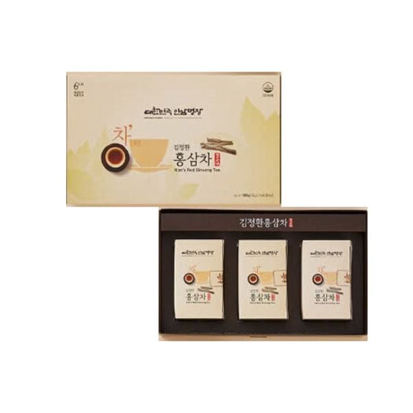 Bột Hồng Sâm Hoà Tan Kim's Red Ginseng Tea Hàn Quốc (60 gói x 3gr)