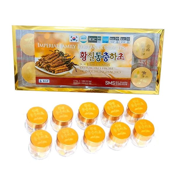 Viên Hoàn Đông Trùng Hạ Thảo SMS Bio Pharm Imperial Family Korean Cordycepts