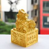 Ấn Rồng phong thuỷ mạ vàng 24K