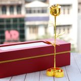 Hoa Hồng mạ vàng đế trái tim